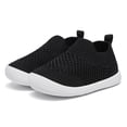 thumbnail image 1 of Toddler Shoes Baby Walking Sock Shoes Non-Slip Breathable Boys & Girls Sneakers Infant Tennis Shoes Black Size 8, 1 of 9