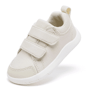 Toddler Shoes Baby Wide Barefoot Shoes Boy Girl Walking Shoes Non-Slip Minimalist Sneakers Comfort Zero Drop Tennis Outdoor Activities Khaki 12-15 Months