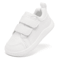 thumbnail image 1 of Toddler Shoes Baby Wide Barefoot Shoes Boy Girl Walking Shoes Non-Slip Minimalist Sneakers Comfort Zero Drop Tennis Outdoor Activities White 15-18 Months, 1 of 7