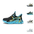 thumbnail image 1 of Toddler Shoes Boys Boys' Sneakers Boys Sneakers For Kids Lightweight Breathable Mesh Sports Shoes For Daily Wear Outdoor Activities Hiking Picnics Non Comfortable Walking Shoes For Boys Age 5 12, 1 of 9
