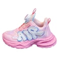 thumbnail image 1 of Toddler Shoes Boys Girls Mesh Lace Fashion Non Slip Breathable Boots Girls Sports Shoes Pink 9 Years-9.5 Years, 1 of 1