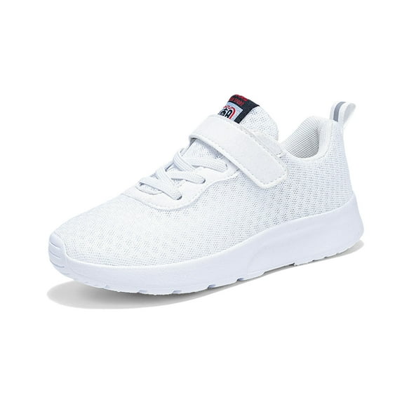 Toddler Shoes - Boys Girls Sneakers Kids Sports Running Walking Shoes for Toddler/Little Kid/Big Kid - Boys Shoes,Girls Shoes,Kids Shoes,Baby Shoes,Color:White,Size:1.5