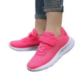 thumbnail image 1 of Toddler Shoes,Children Casual Shoes Girls Autumn Flat Thick Bottom Lightweight Non Lace Up Mesh Breathable Walking,Toddler Boy Shoes,Hot Pink,10-10.5 Years, 1 of 8
