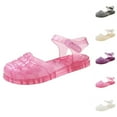 thumbnail image 1 of Toddler Shoes Girl Girls Sneakers Kids Girl Jelly Sandals Girls Closed Toe Summer Dress Shoes Beach Flat Sandals, 1 of 9