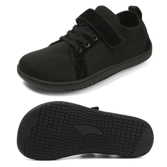 Toddler Shoes Girls Boys Wide Shoes Kids Barefoot Shoes Zero Drop Minimalist Sneakers Slip on Tennis Shoes