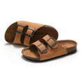 thumbnail image 1 of Toddler Shoes Girls Size 6 Boys Girls Summer Cork Footbed Slide Sandal, Arch Support Outdoor Sandals with Adjustable Buckle Backstraps for Toddler/Little Kid/Big Kid, 1 of 8