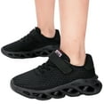 thumbnail image 1 of Toddler Shoes,Kids Athletic Shoes Children Trainers Sports Boys Indoor Outdoor Running Casual Sneakers,Toddler Girl Shoes,Black,10-10.5 Years, 1 of 7