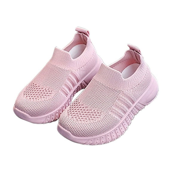 Toddler Shoes,Kids Socks Shoes Breathable Sports Cover Foot Men Women Casual Comfortable Walking,Boys Shoes,Pink,3-3.5 Years