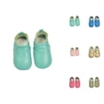thumbnail image 1 of Toddler Shoes Toddler Sneakers Crawling Shoes Baby First Walking Shoes Girls Boys Slippers Crawling Shoes Baby Shoes Soft Leather With Suede Soles Leather Shoes Toddler 0 2 Years, 1 of 9