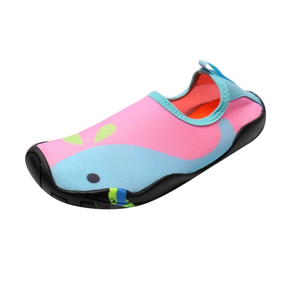 Toddler Shoes,Water Shoes Cartoon Outdoors Barefoot Quick Dry Kids Aqua Socks Snorkeling Shoes Swimming,Toddler Girl Shoes,A,5-6 Years