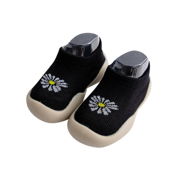 Toddler Shoes for Boys Boys Shoes Size 11 Boys Girls Animal Cartoon Socks Shoes Toddler WarmThe Floor Socks Non Prewalker Shoes Squeaking Baby Shoes