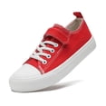 thumbnail image 1 of Toddler Shoes for Girls Boys Low Top Kids Canvas Sneakers Classic Adjustable Strap Casual Shoes Comfy Fashion Running Walking Sneaker Indoor Outdoor, 1 of 6