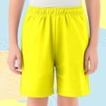 thumbnail image 1 of Toddler Shorts Drawstring Elastic Waist Casual Boys Sports Shorts 11-12 Years Girl Clothing, 1 of 3