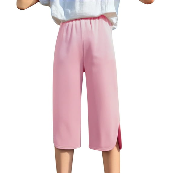 Toddler Shorts Elastic Waist School Kids Jogger Shorts for Teens 9-10 YearsGirl Clothes