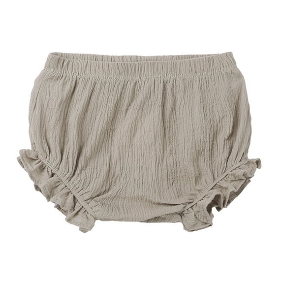 Toddler Shorts Safe Soft Breathable Solid Color Boys Girls Shorts 0-2Y