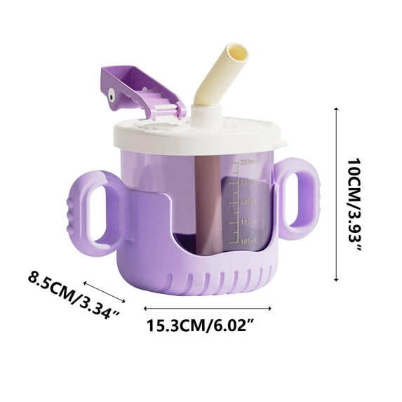 Toddler Sippy Cup,Kid Cups with Lid and Straw,Crocodile Child Sippy Cup,Leakproof Closed Buckles Kids Tumblers,Spill Proof Toddler Cups