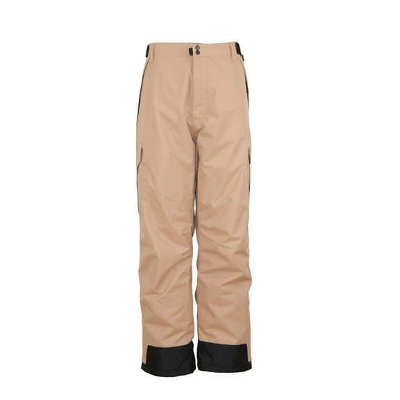 Ozark Trail Men's Cargo Pocket Ski Pants, Sizes S-3X
