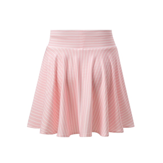 Toddler Skirt Spring Summer Stripes With Running Tennis Pocket Sport Skirt Pants Girls Skirts Pink 3 Years-4 Years