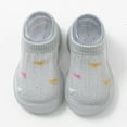 thumbnail image 1 of Toddler Slipper Socks Anti Toddler Walking Shoes Indoor Warm Knit Soft Sole Rubber Cotton Socks Shoes Baby Girl Shoes for Girls 2-3 Years, 1 of 3