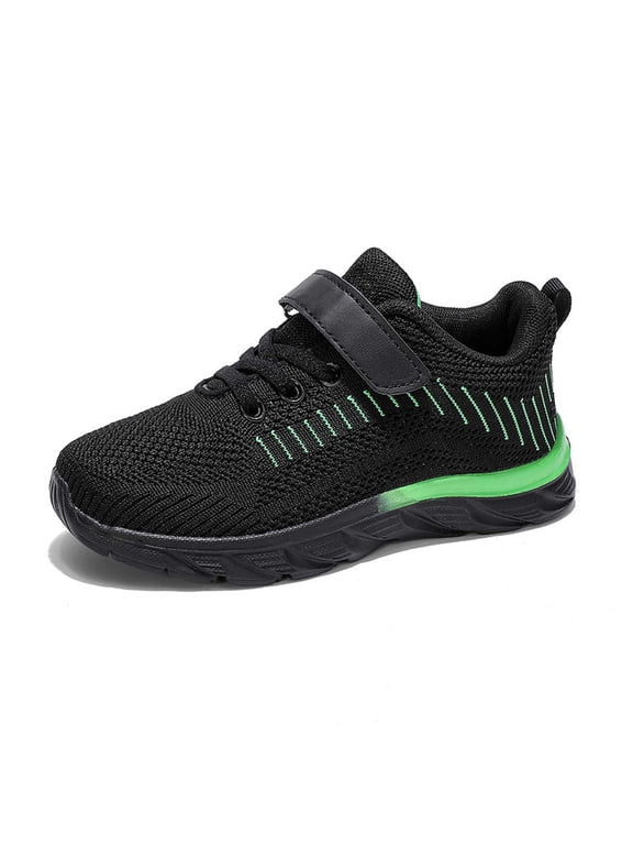 Toddler Slippers,Boys Casual Sneakers Lightweight Breathable Comfortable Walking Shoes for Daily Wear Non ,Boys Shoes,36,Green