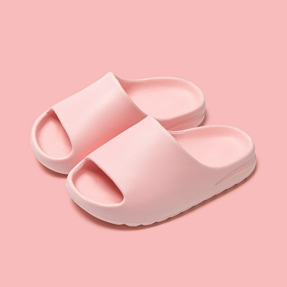 Toddler Slippers Size 7 Slippers for Kids, Cute Animal Slippers, Comfort Non-Slip Soft Summer Cartoon Sandals for Toddler Water Shoes for Kids Girl