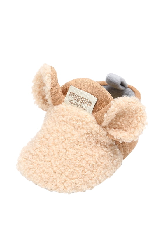Toddler Sneakers Boy Prewalker Girl Trainers Slippers Baby Child Lamb Shoes Crawling Baby Shoes