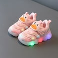 thumbnail image 1 of Toddler Sneakers with Flashing Lights | Boys & Girls Breathable Mesh Sport Shoes | Anti-Slip Sole for Kids, 1 of 7