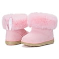 thumbnail image 1 of Toddler Snow Boots Girls Winter Boots,Pink B,9 Toddler=CN28, 1 of 7