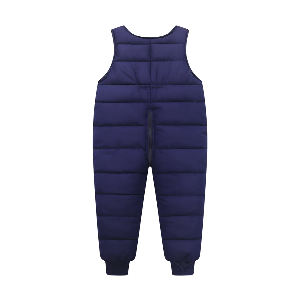 Toddler Snow Pants Baby Boy Winter Clothes Snowsuit Girl Overalls，6M4T