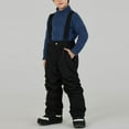thumbnail image 1 of Toddler Snow Pants Chest High Snow Bib Overalls Windproof Ripstop Ski Pants Boys Snow Suits Toddler Snow Pants, 1 of 4