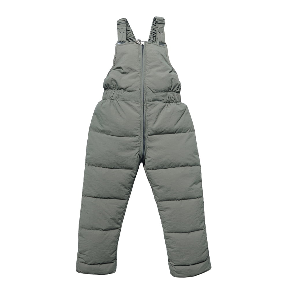 Toddler Snow Pants Kids Baby Boys Girls Winter Sleeveless Overalls Warm