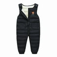 thumbnail image 1 of Toddler Snow Pants Suspender Snow Bib Ski Pants Snowsuit Dinosaur Print Infant Sleeveless Ski Bib Overalls Fleece Lined Winter Warm Rompers Jumpsuit for Boys Girls 6M-5T, 1 of 9