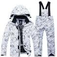 thumbnail image 1 of Toddler Snowsuit 6-14 Years Old Children Boys Ski Suit Outdoor Windproof Waterproof Warm Thickened Winter Baby'S Cute Clothes Waterproof Light Jacket Rain Coat Toddler Snow Suit,6-14 Years, 1 of 8