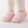 thumbnail image 1 of Toddler Sock Shoes Non Floor Toddler Boys Girls Walking Socks Shoes Soft Sole Sneakers Cotton Baby Prewalker Shoes for Girls 18-24 Months, 1 of 4