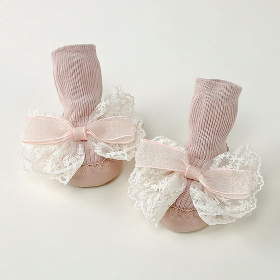 Toddler Sock Shoes with Soft Rubber Soles Slipper Soft Rubber for Boys Girls Walking Baby Walking Shoes 1T Baby Socks and Shoes