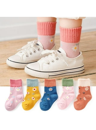 Buy TEDDYIFY Non Slip Kids Toddler Socks with Grip, Anti Skid Boys Girls  Socks for Children Baby Crew Socks for Babies to Toddlers