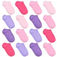 thumbnail image 1 of Toddler Socks Running Trainer Ankle Athletic Socks - Girls Boys Low Cut Socks Multi Solid Color 16 Pairs 1-13 Years Sports Socks for Baby Children, 1 of 6