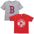 thumbnail image 1 of Toddler Soft as a Grape Red/Gray Boston Red Sox Cooperstown Collection Two-Pack T-Shirt Set, 1 of 3