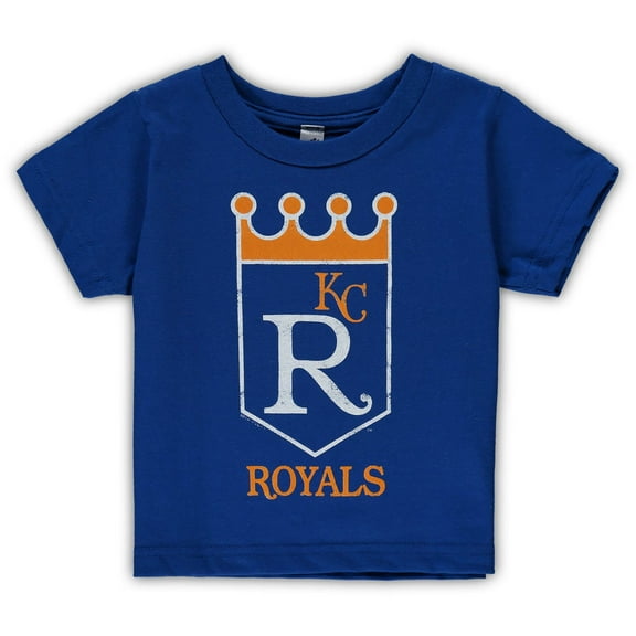 Toddler Soft as a Grape Royal Kansas City Royals Cooperstown Collection Shutout T-Shirt