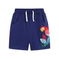 thumbnail image 1 of Toddler Sports Workout Shorts Kids Girls Funny Animal Summer Board Shorts Drawstring Cotton Running Active Wear 2-8T, 1 of 6