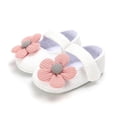 thumbnail image 1 of Toddler Squeaky Shoes Baby Boy Girl First-Walking Flower Sneakers Infant Soft Sole Little Kid Trainers First Walkers, 1 of 6
