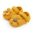 thumbnail image 1 of Toddler Squeaky Shoes Baby Boy Girl First-Walking Flower Sneakers Infant Soft Sole Little Kid Trainers First Walkers, 1 of 6