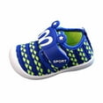 thumbnail image 1 of Toddler Squeaky Shoes Baby Boy Girl First-Walking Sneakers Infant Soft Sole Little Kid Trainers Rabbit Ears First Walkers, 1 of 4