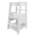 Toddler Standing Tower, Adjustable Height Kids Learning Step Stool with ...