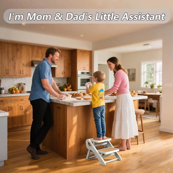 Toddler Step Stool - Brown