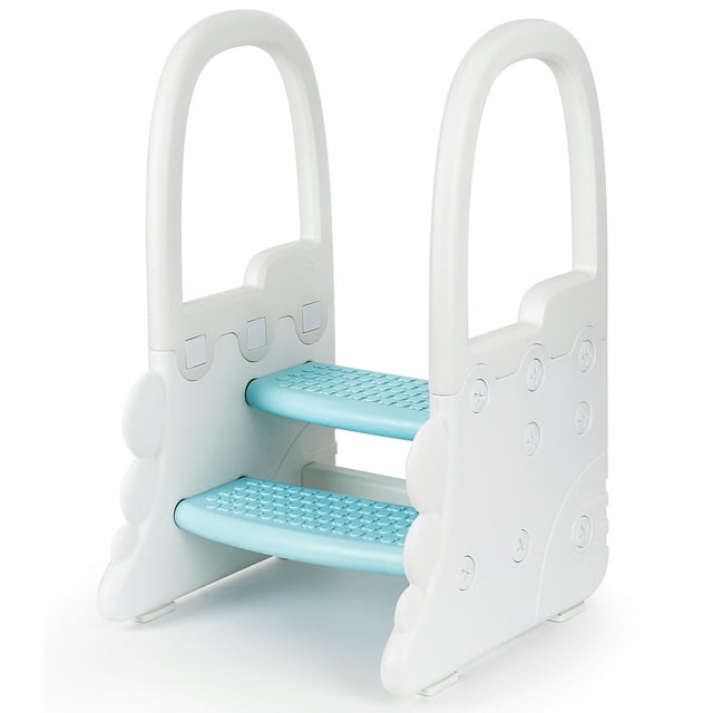 Toddler Step Stool for Bathroom Sink, Ronipic 2 Step Stools for Kids