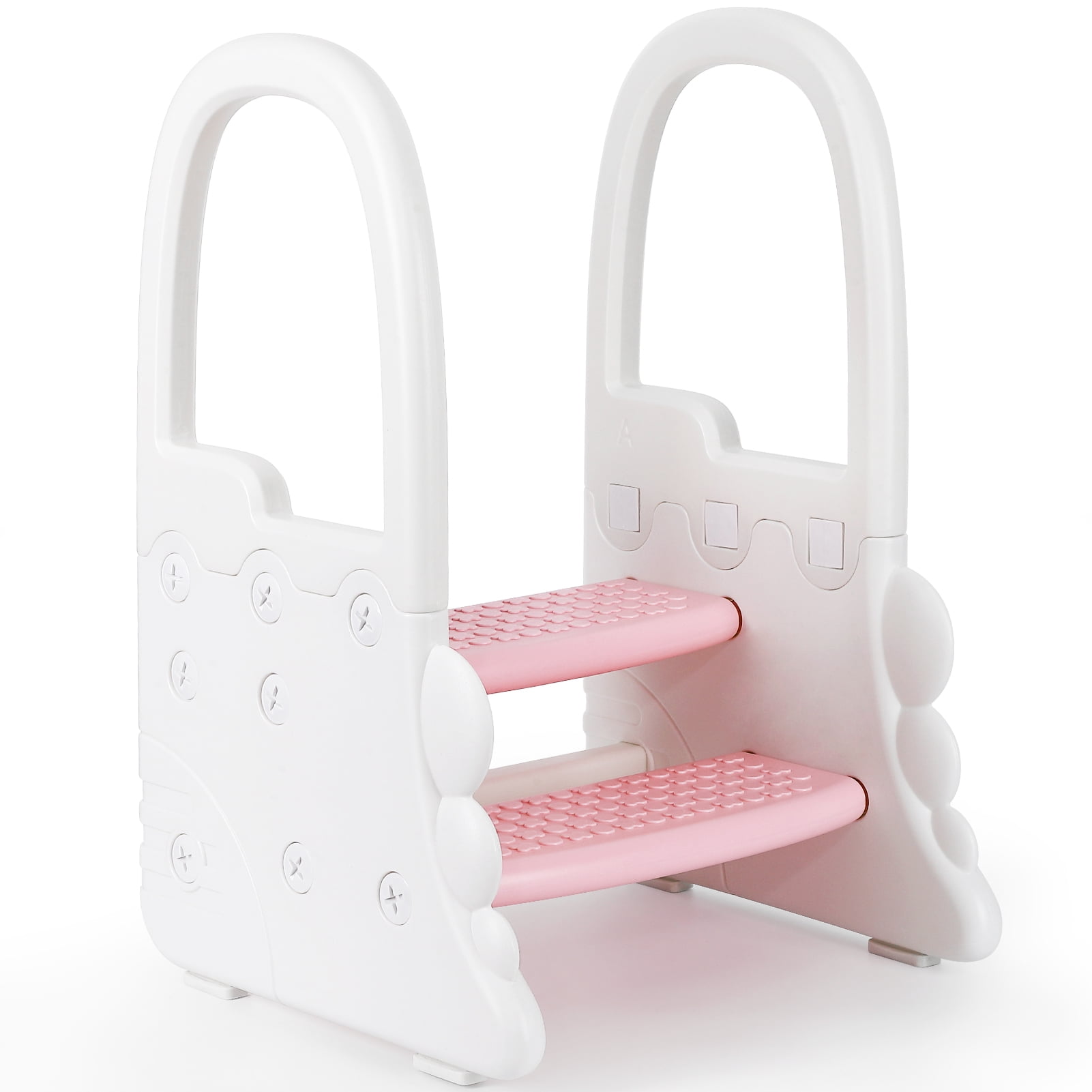 Toddler Step Stool for Bathroom Sink, Ronipic 2 Step Stools for Kids ...