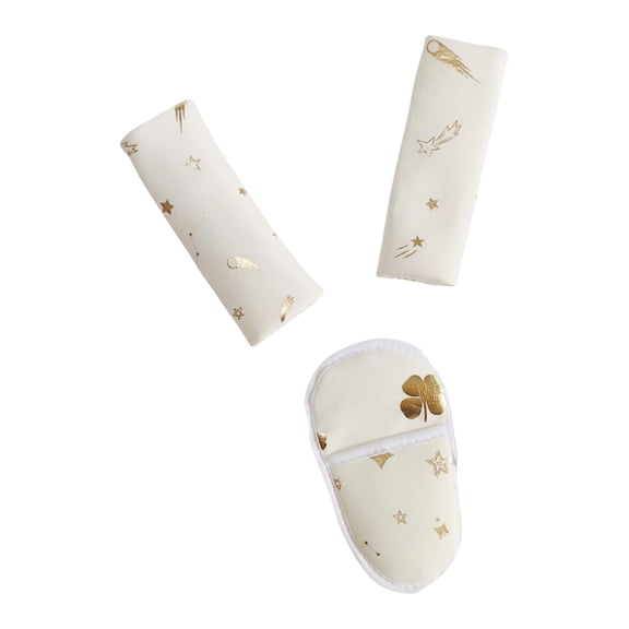 Toddler Strollers Harness Covers Protective Crotch Pad Sleeve Soft & Comfortable Daily Use for Baby Carriage Support