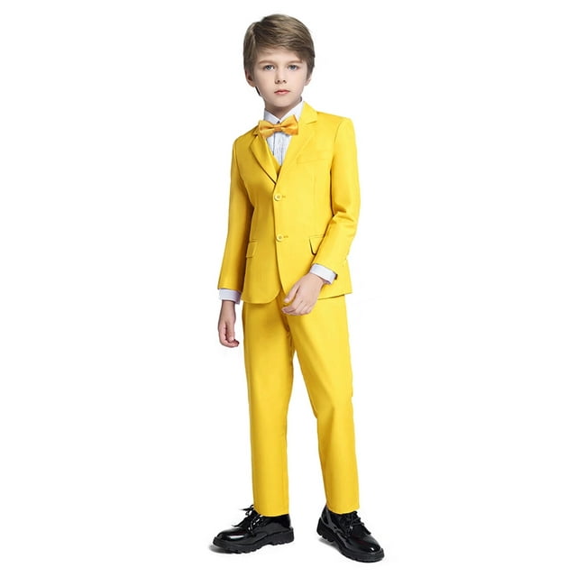 Toddler Suits Boys Tuxedo Suits Wedding Outfit Ring Bearer Suits Easter