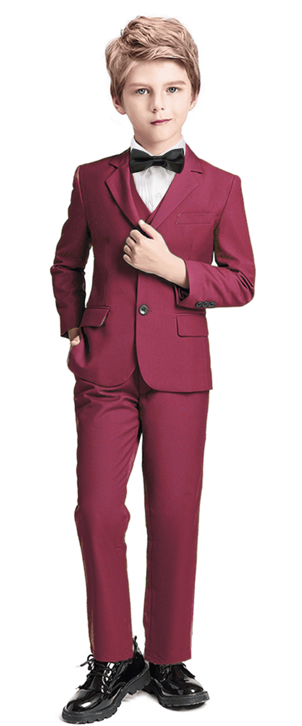 TODDLER 3PIECE SUIT - Toddler Suit - Kid Suit - Maroon Velvet 3 Piece Suit - Elegant Men Suit - outlet Suit For Kid - Suit For Toddler - Kids Dress